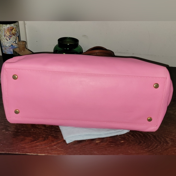 Super rare Y2k huge Juicy Couture pink burgundy bag - Picture 10 of 16